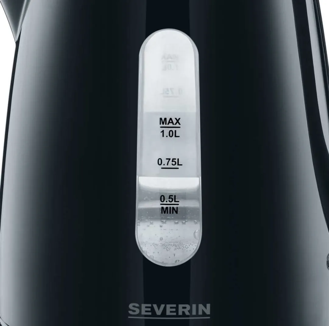Severin WK 3410 Waterkoker 1L - 2200W - Zwart
