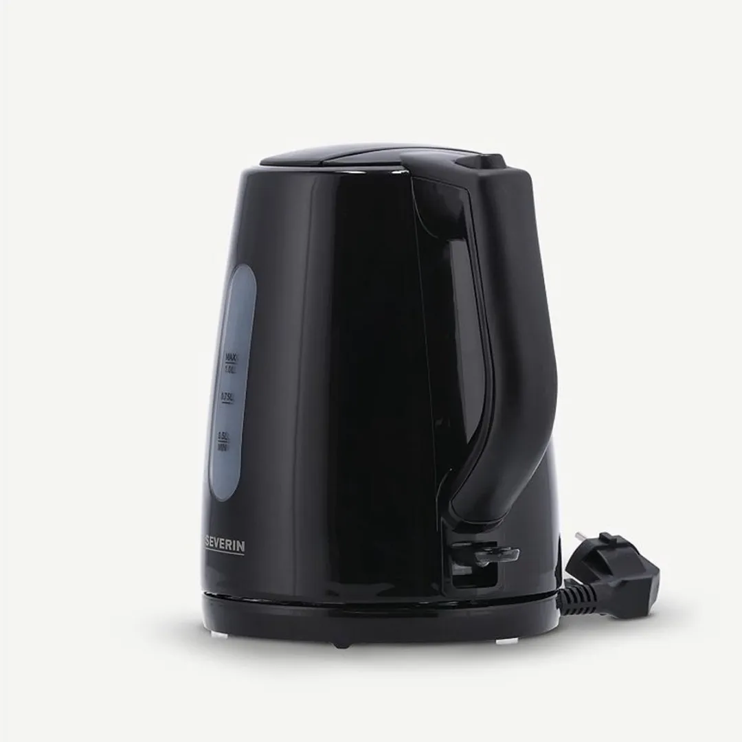 Severin WK 3410 Waterkoker 1L - 2200W - Zwart - afbeelding 6 van 6