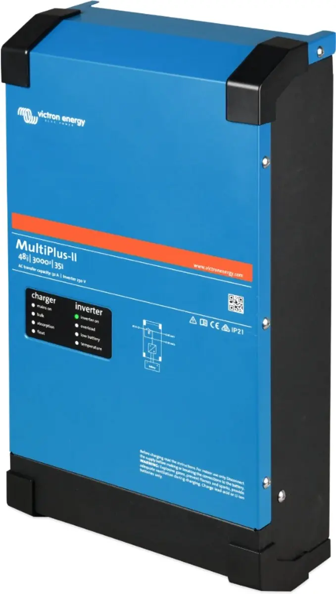 Victron MultiPlus-II 48/3000/35-32 Omvormer - Wit - afbeelding 5 van 5