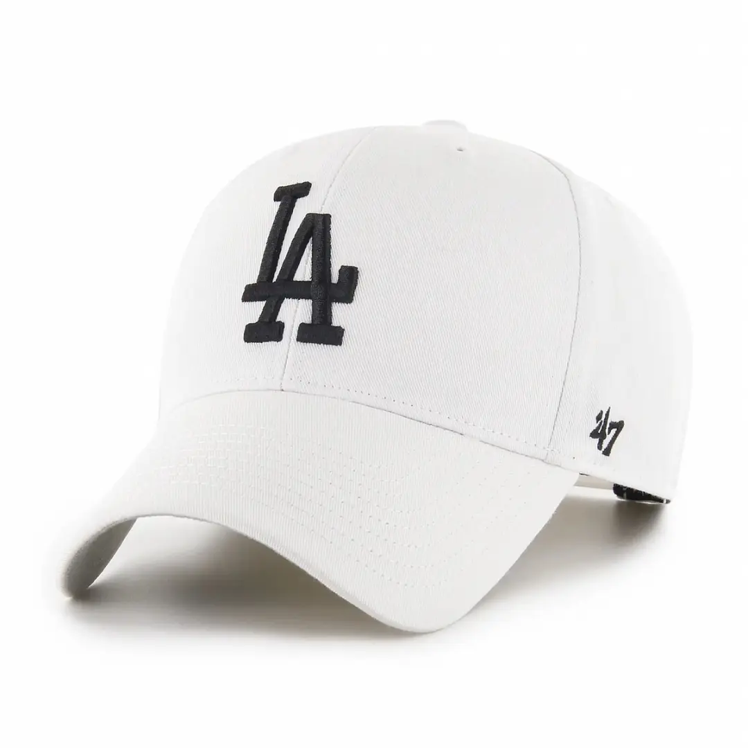47 Brand Los Angeles Dodgers MVP Pet - Wit - afbeelding 4 van 4