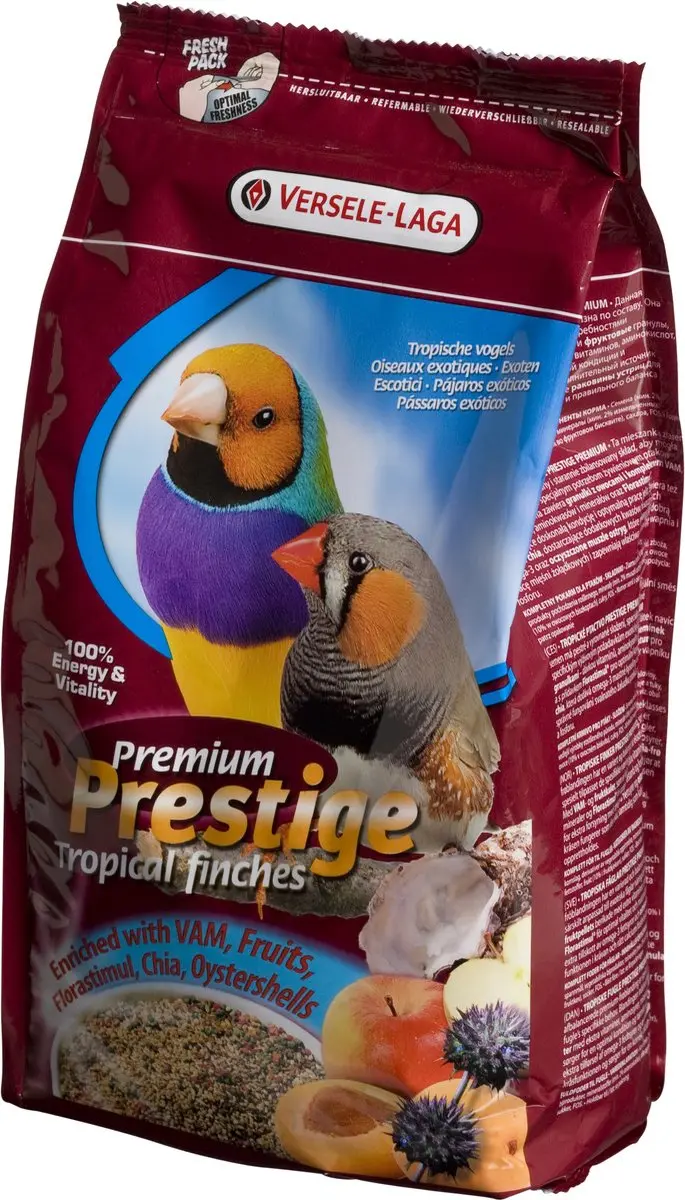 Versele-Laga Prestige Premium Tropische Vogels Voer 800g - afbeelding 2 van 5