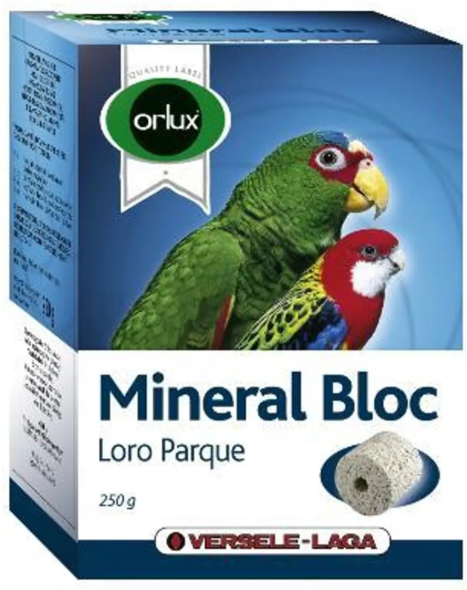 Versele-Laga Orlux Mineral Bloc Large - Vogelsupplement - 400g - afbeelding 5 van 6