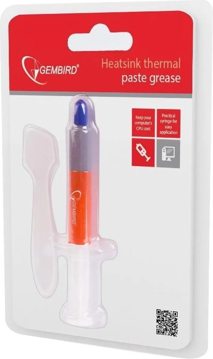 Gembird TG-G3.0-01 Thermalpasta - 3g - Grijs