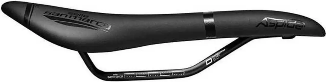 Selle San Marco Aspide Full-fit Dynamic Wide Zadel Zwart 142 mm Man