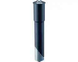 stuurpenadapter Spada 22,2 x 25,4 mm aluminium zwart