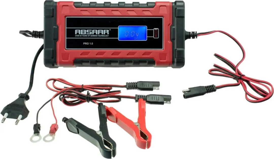 Absaar Acculader PRO 1.0 6/12V 1A - Processor Gestuurd - afbeelding 4 van 6