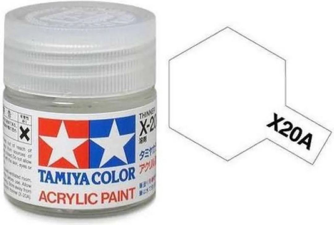 Tamiya Acrylverf X-20A Verdunner 23ml