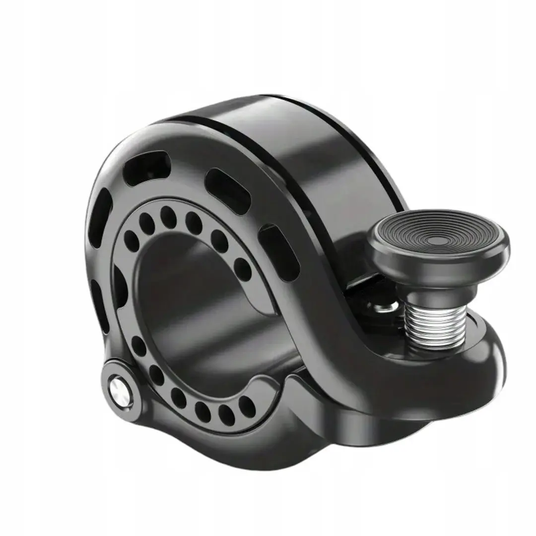 Luid Fietsbelletje Mechanisch Zwart 110dB Aluminium 46mm