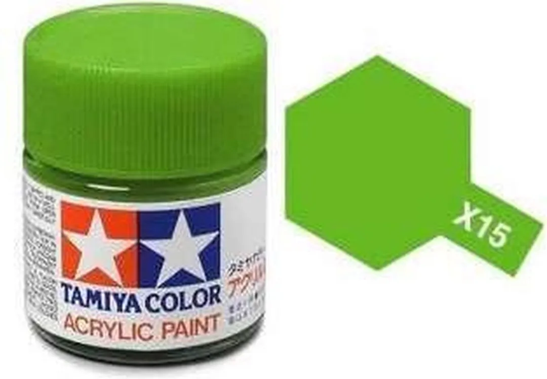 Tamiya X-15 Light Green Acrylverf 23ml