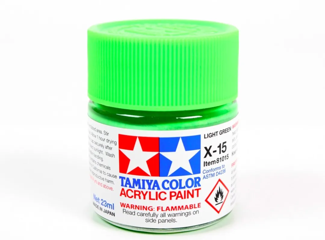 Tamiya X-15 Light Green Acrylverf 23ml
