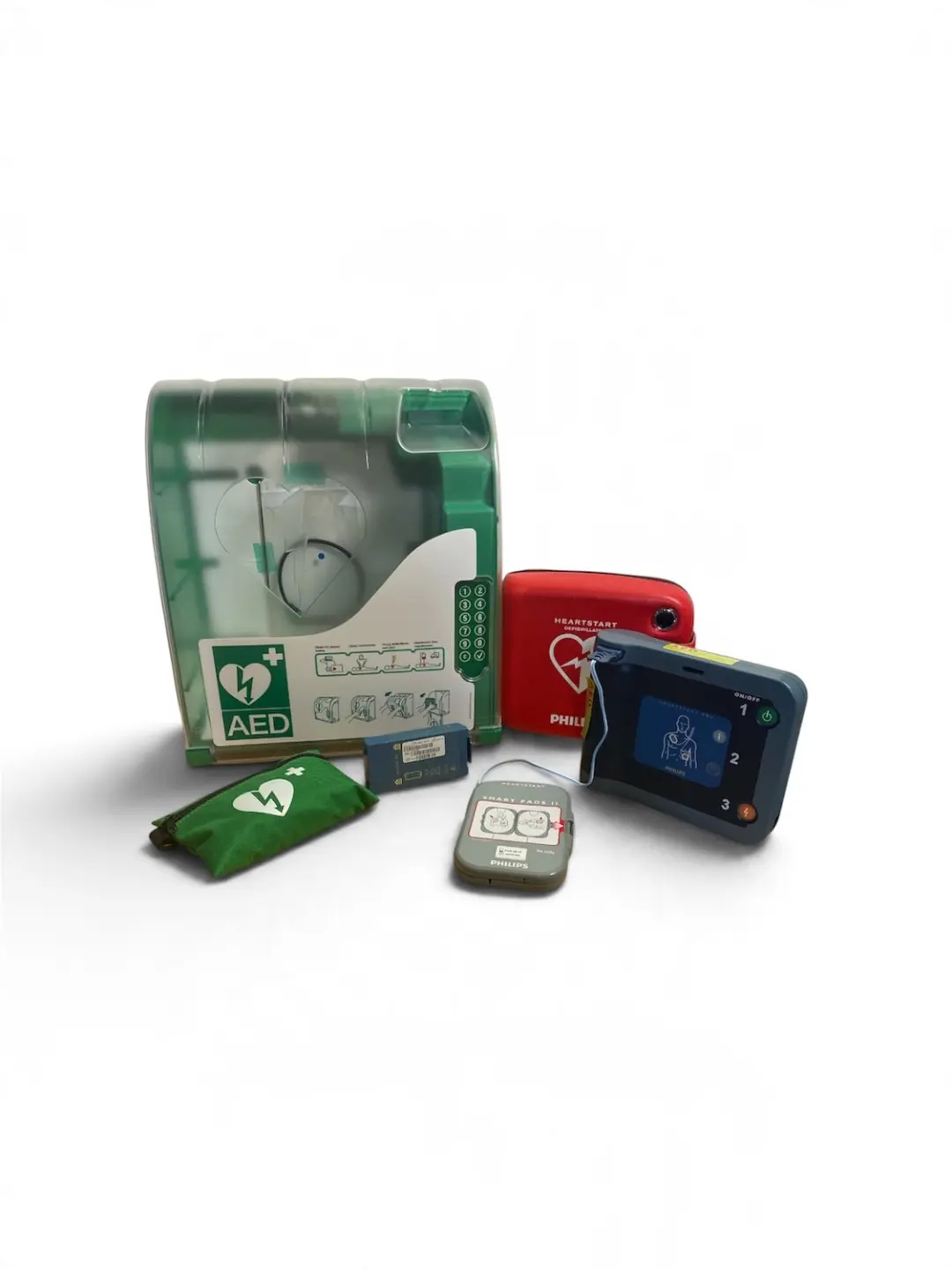 Philips Hearstart AED FRx incl. buitenkast Aivia 210