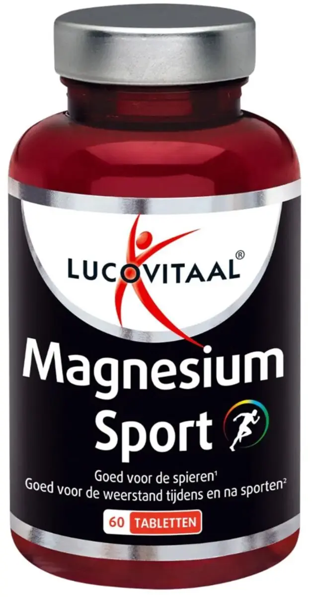 Lucovitaal Magnesium Sport 2x 60 tabletten - afbeelding 6 van 6