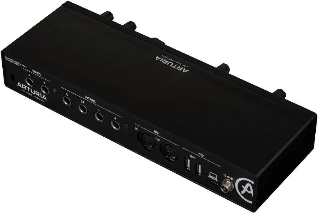 Arturia MiniFuse 4 Audio Interface - 2-in/4-uit USB-C - Zwart - afbeelding 5 van 5