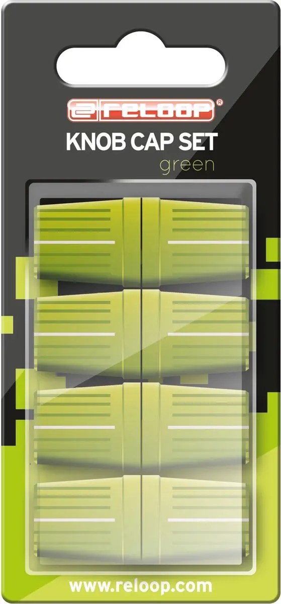 Reloop Knob Cap Set green