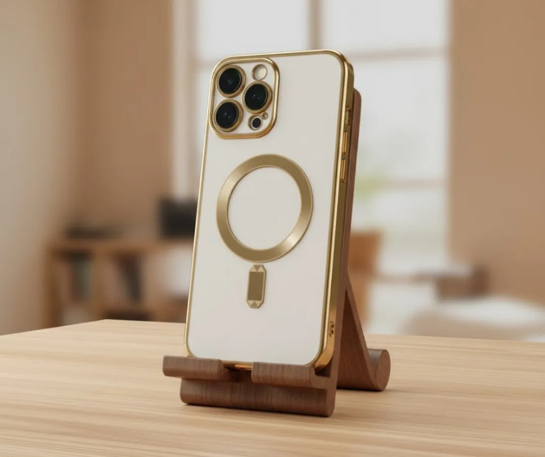 NUVEX iPhone 16 Pro MagSafe Hoesje - Goud