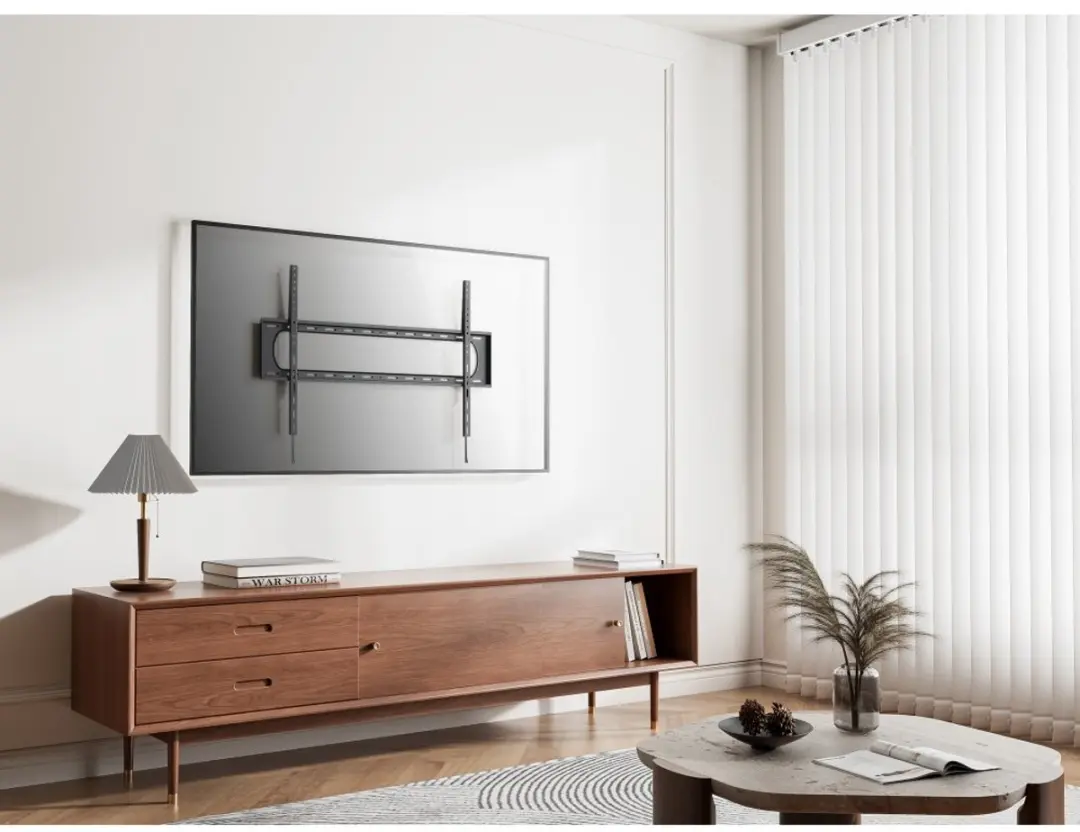 Techly ICA-PLB 369F TV Muurbeugel 60-120" - Zwart - afbeelding 2 van 6