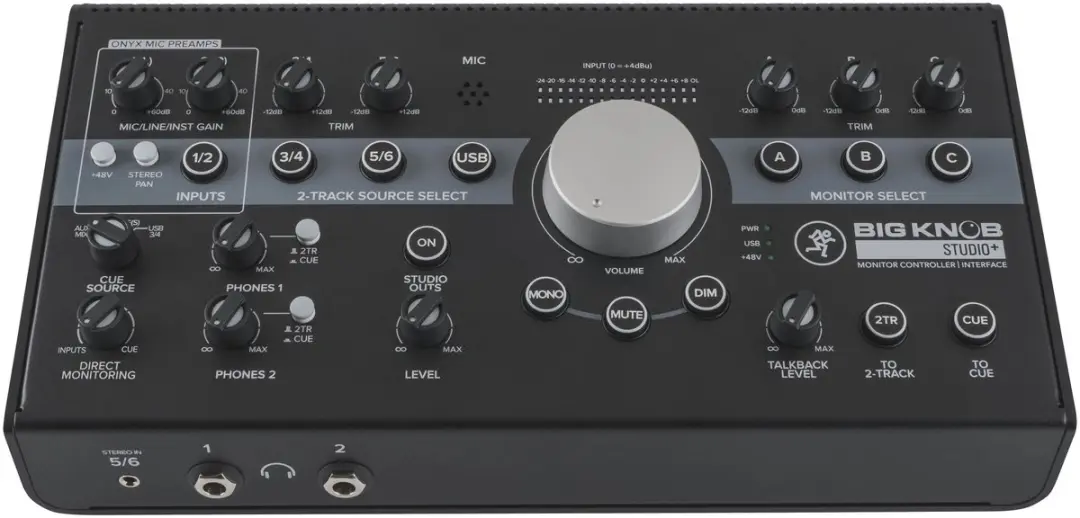 Mackie Big Knob Studio+ monitorcontroller - afbeelding 3 van 5