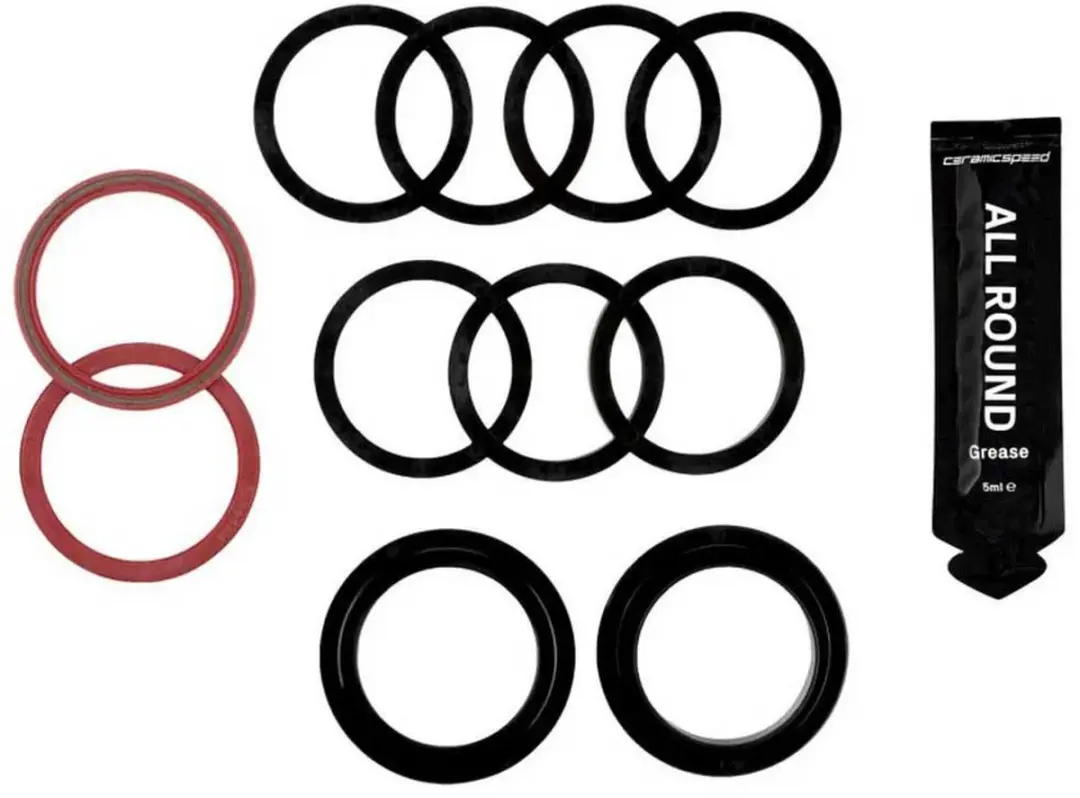 Ceramicspeed Threaded 46 Mm Cup Dub Servicekit Zwart