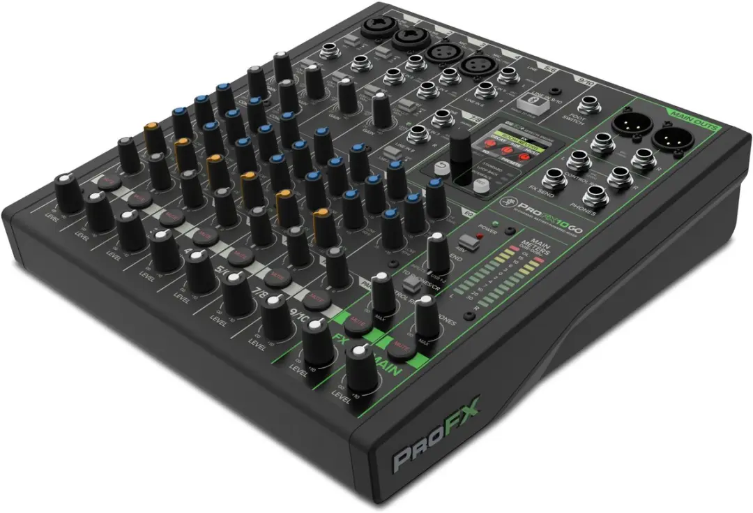 Mackie ProFX10 GO PAH0024041-000 Analoge Mixer - 10 Kanalen - afbeelding 3 van 6