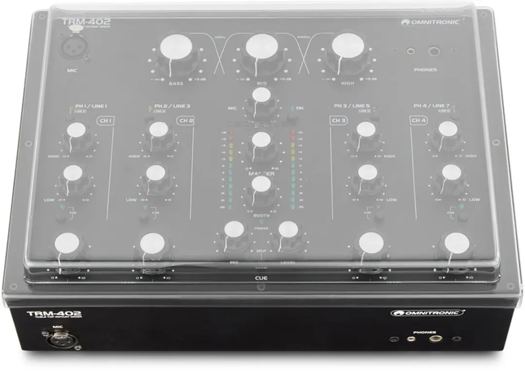 Decksaver Omnitronic TRM-402 Cover