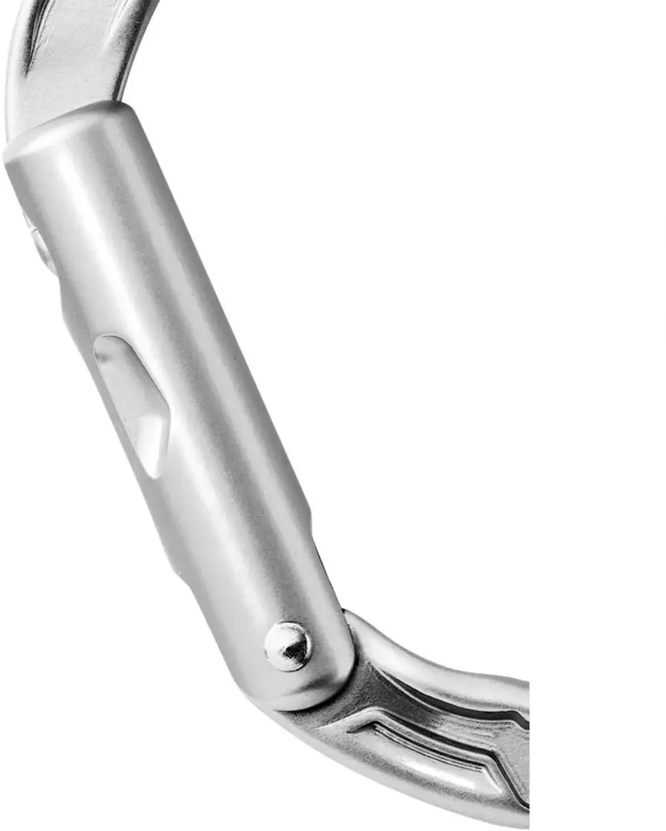 Edelrid Mission Straight Klimhaak - Silver - afbeelding 2 van 4