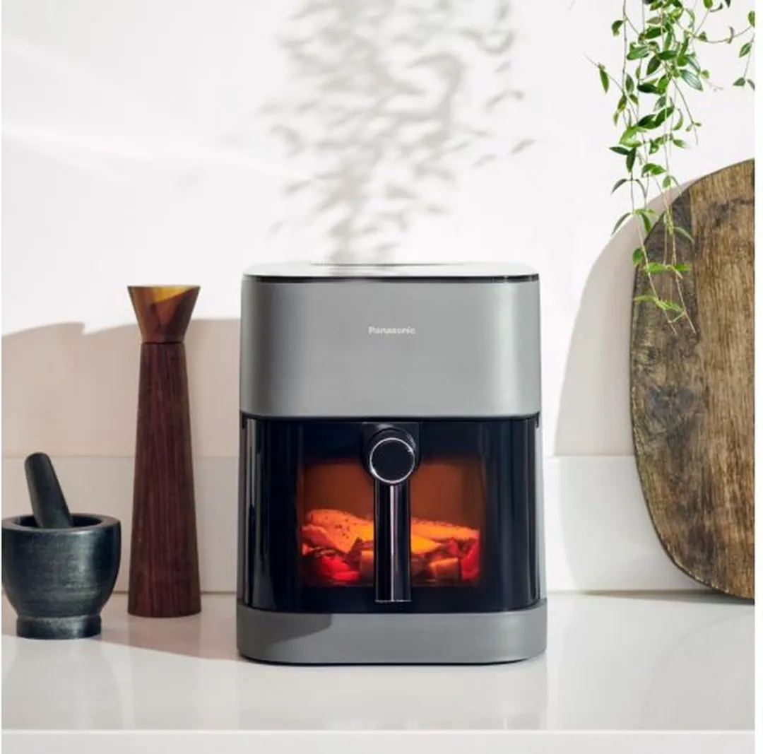 Panasonic NF-CC500SXE Heteluchtfriteuse 5L - 1450W - Grijs