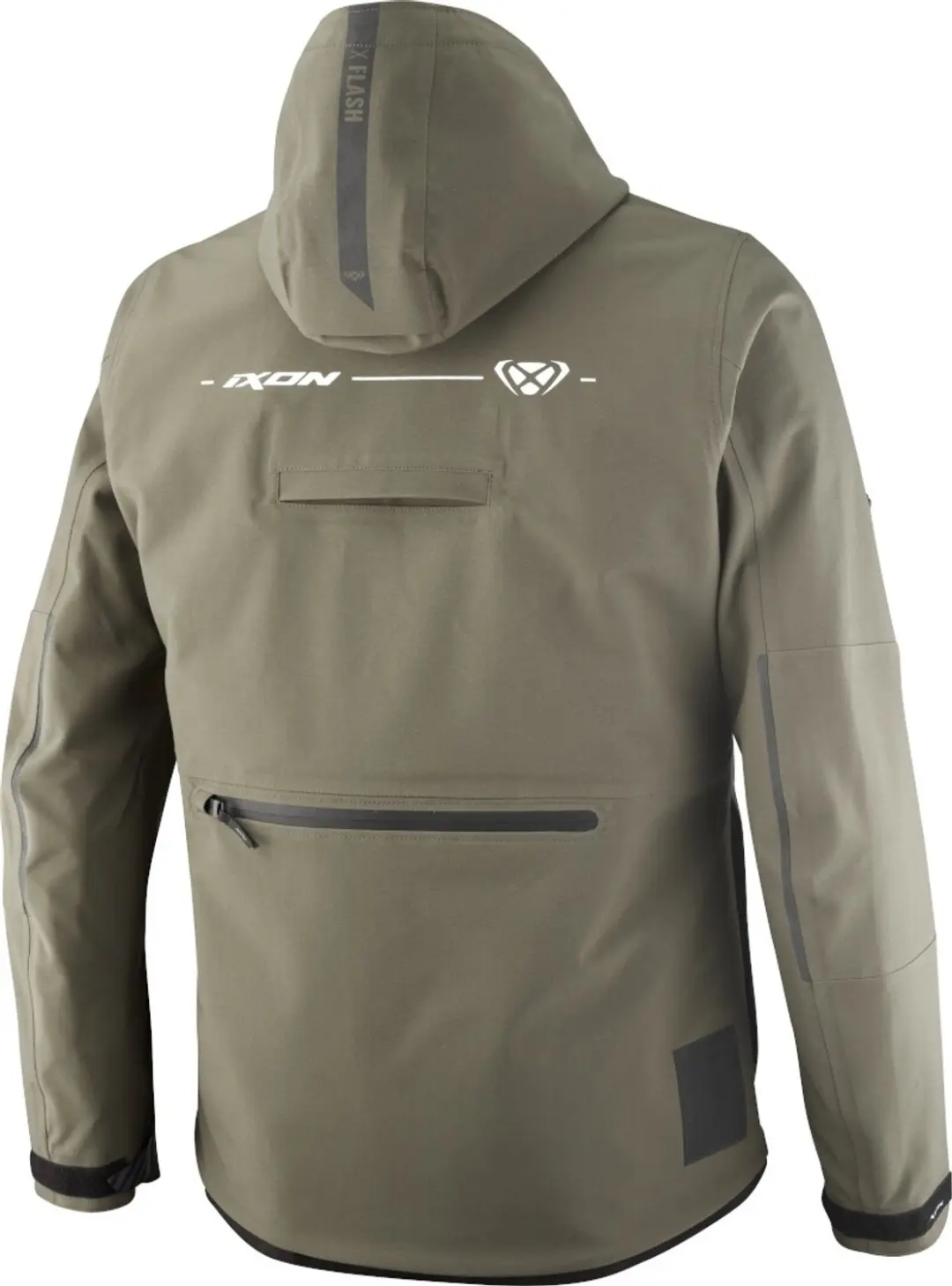 IXON Square Motorjas - Waterdicht Textiel - Khaki - afbeelding 2 van 2