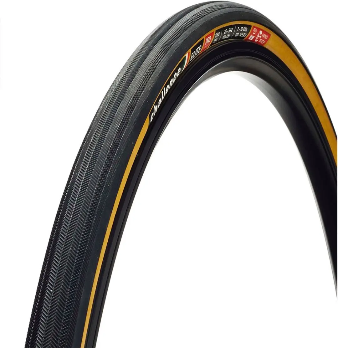 Challenge Elite Pro Tubular 700c X 23 Stijve Racefietsband Bruin,Zwart 700C x 23