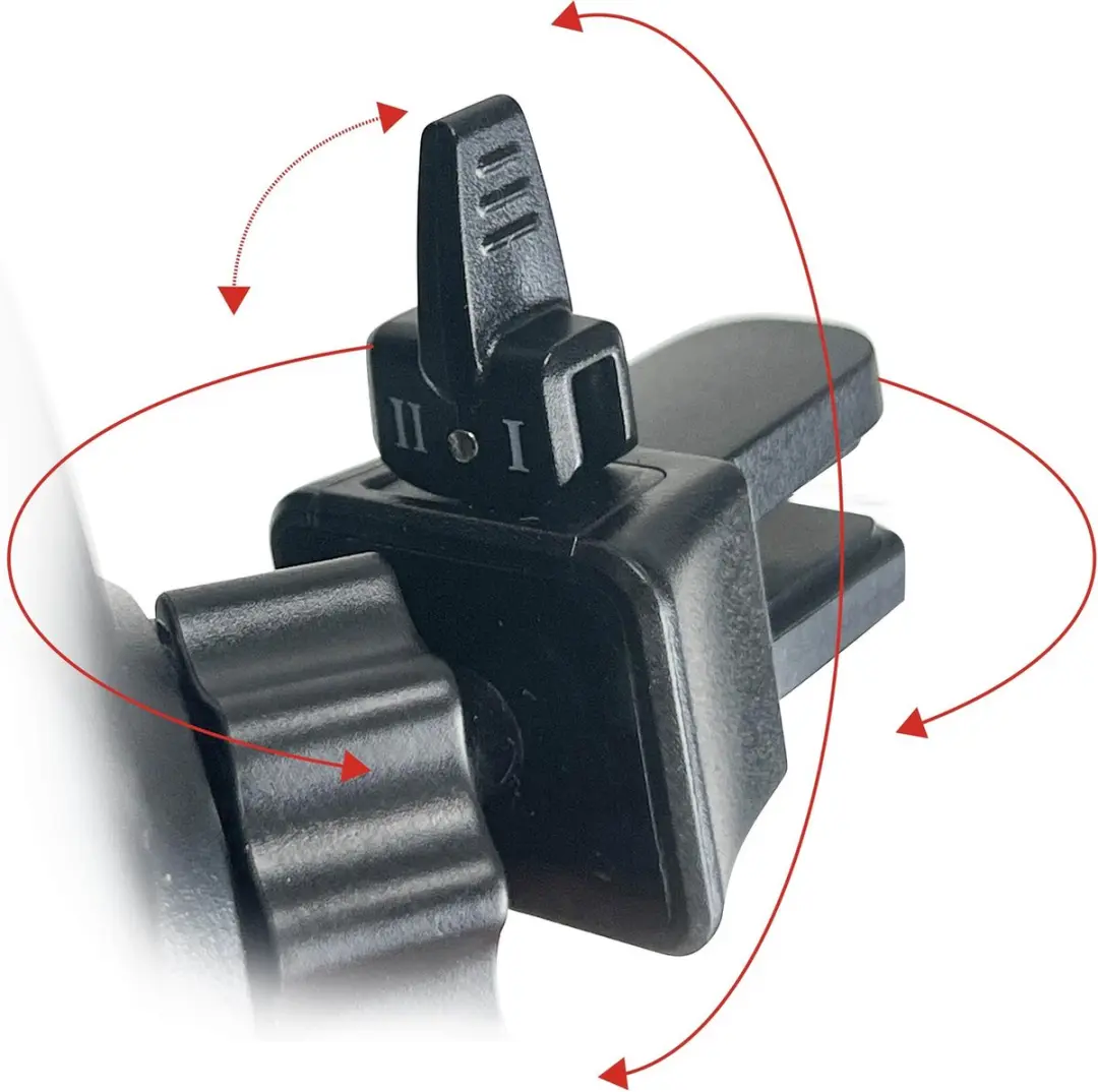 Philips DLK3531/00 Autohouder voor smartphone - Ventilatierooster - Zwart - afbeelding 3 van 6