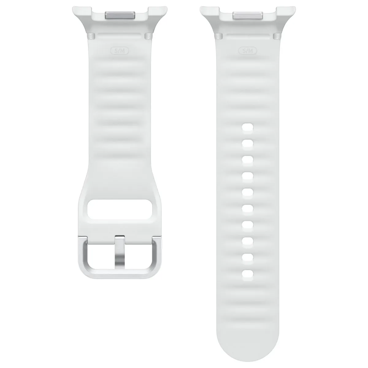 Samsung Galaxy Watch 8 Sportband Wit - S/M - afbeelding 6 van 6