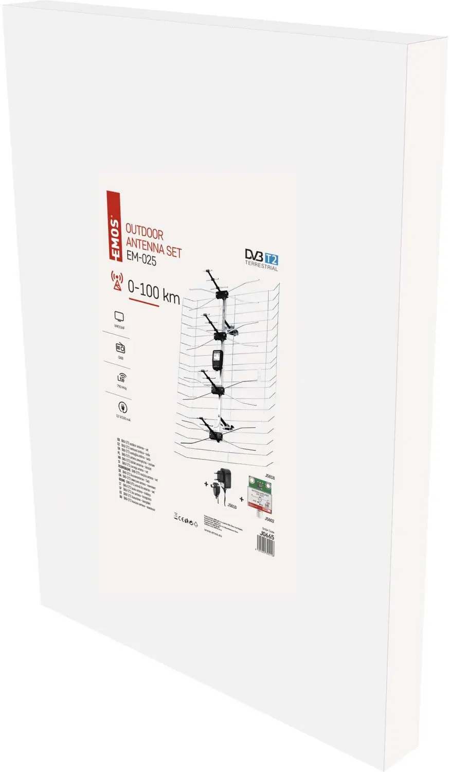 Emos ASP-25 2703105000 TV-antenne - afbeelding 4 van 5
