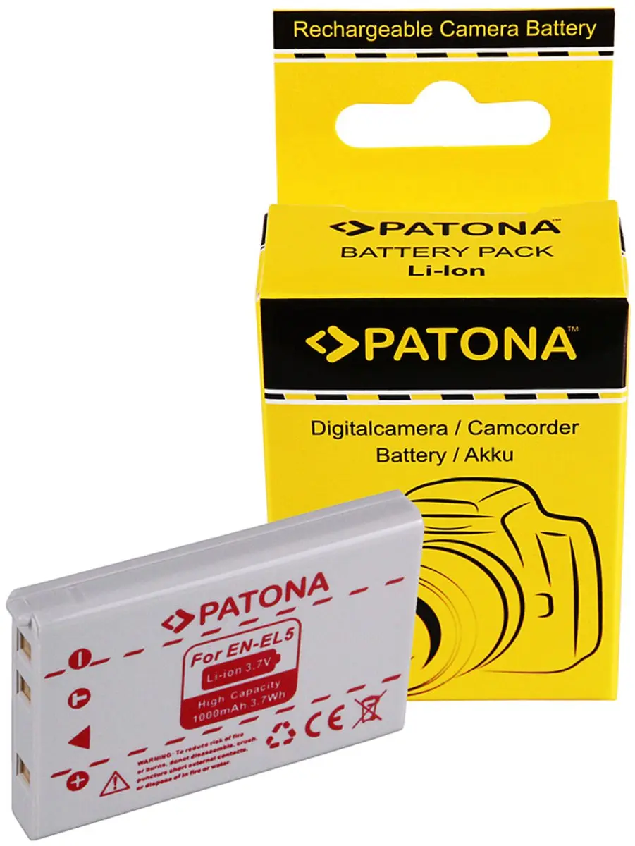 Patona EN-EL5 Camera Accu - afbeelding 5 van 6