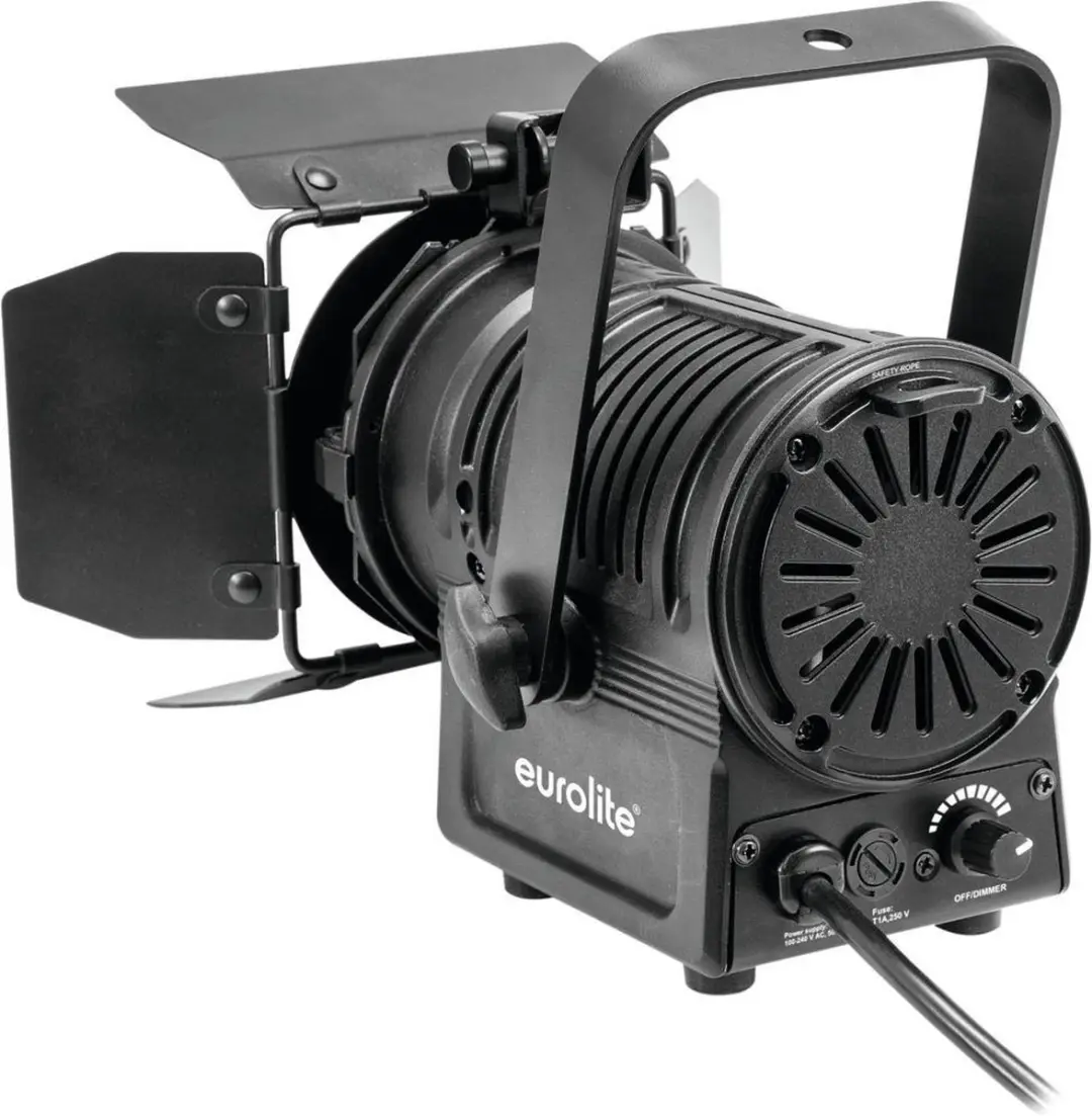 EUROLITE LED THA-20PC TRC Theater-Spot - Zwart - afbeelding 3 van 6
