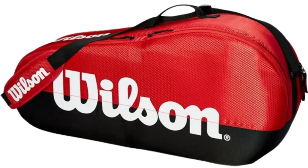 Wilson Tennistas Team 1 Compartment Zwart Rood