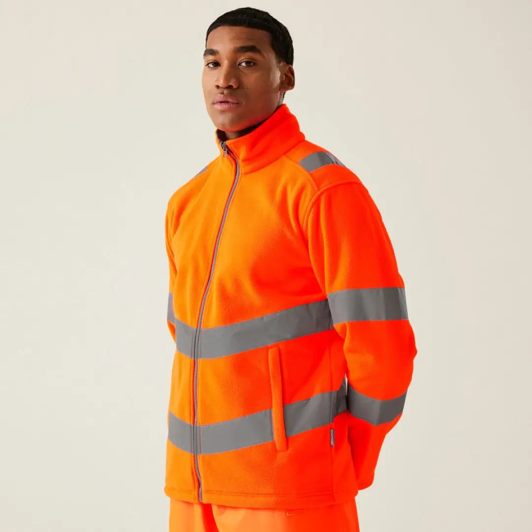 Regatta Thor Pro Contract Hi-Vis Fleece Jack
