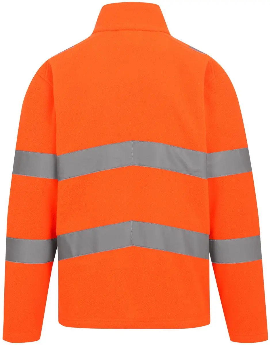 Regatta Thor Pro Contract Hi-Vis Fleece Jack - Oranje - afbeelding 5 van 6