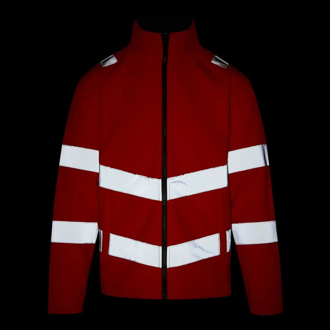 Regatta Thor Pro Contract Hi-Vis Fleece Jack - Oranje - afbeelding 6 van 6
