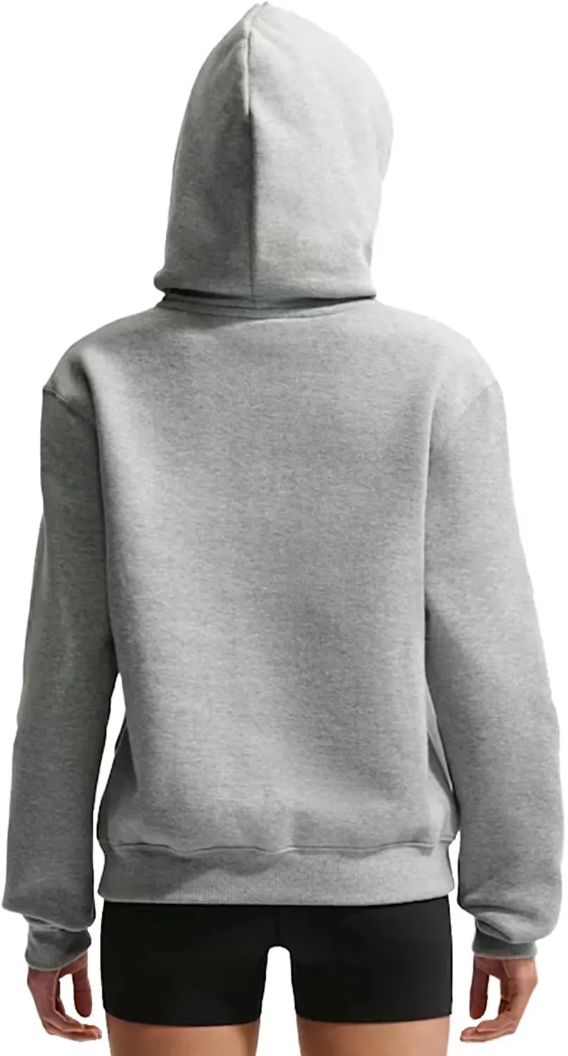 Nike Dameshoodie Studio Fleece Medium Weight - Grijs - afbeelding 6 van 6
