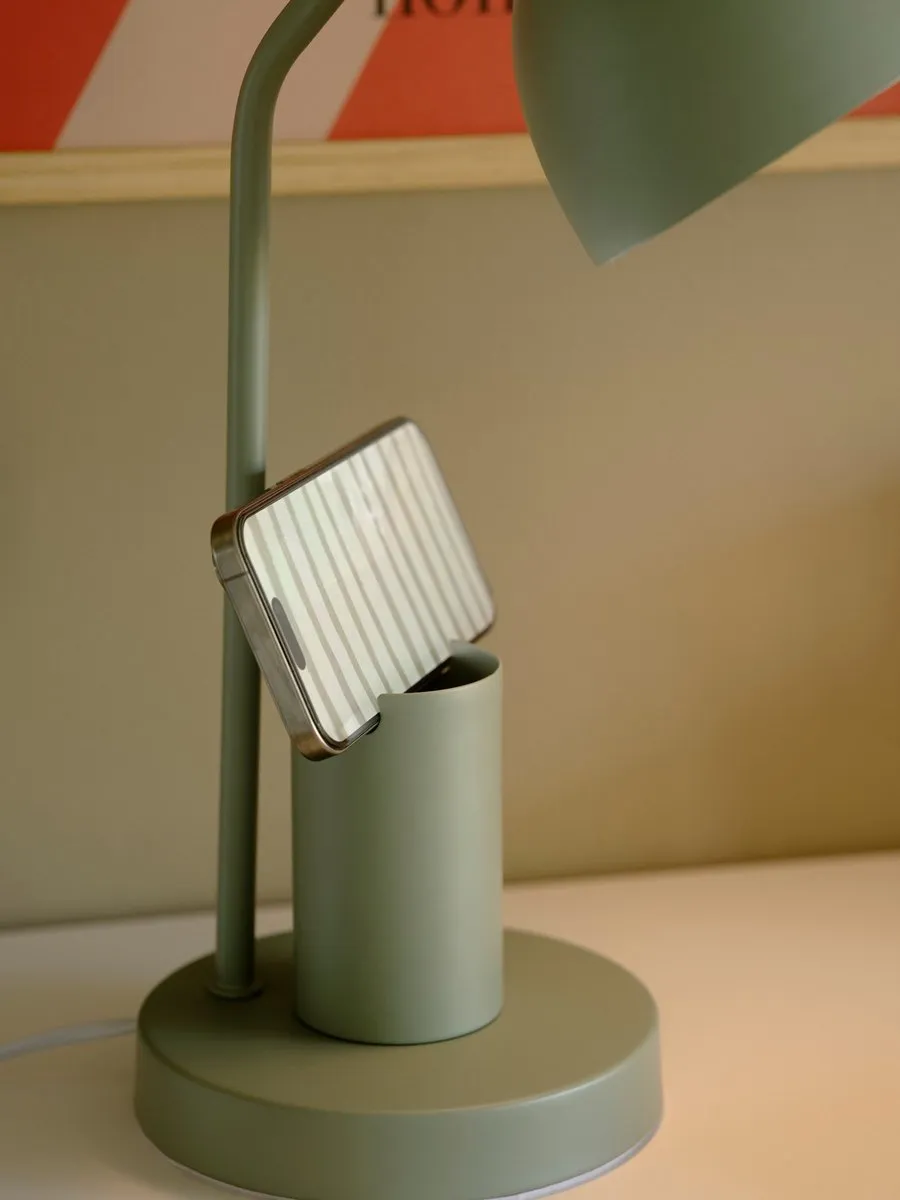 Nordlux Devone Tafellamp E27 - Pastelgroen - afbeelding 6 van 6