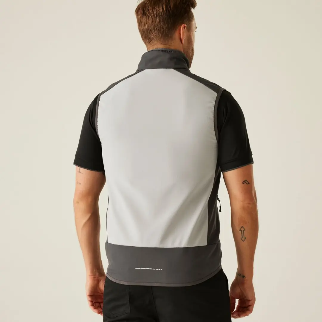 Regatta E-volve Softshell Bodywarmer - Grijs - afbeelding 5 van 6