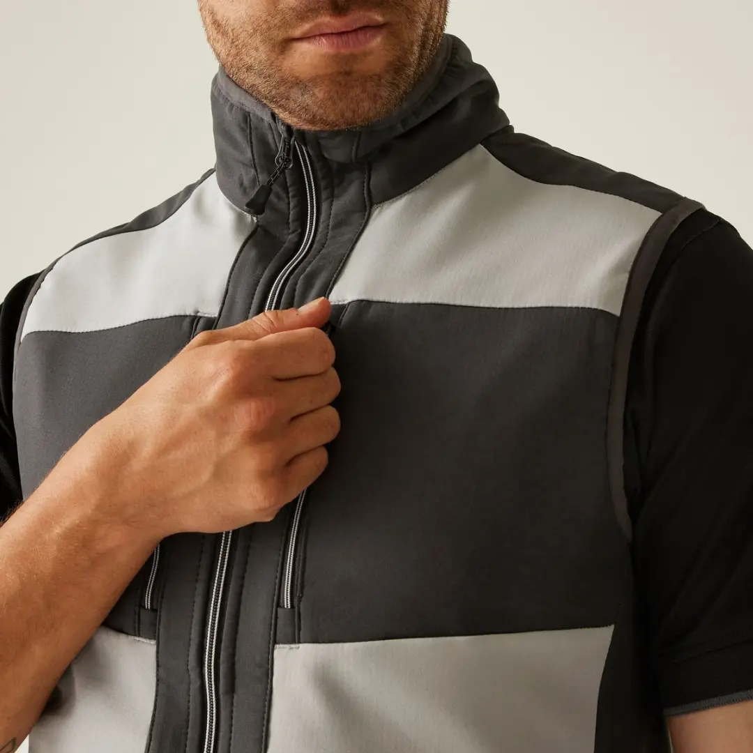 Regatta E-volve Softshell Bodywarmer - Grijs - afbeelding 4 van 6