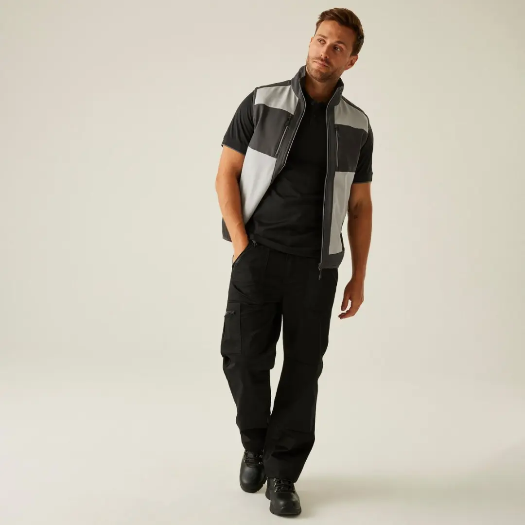 Regatta E-volve Softshell Bodywarmer - Grijs - afbeelding 3 van 6