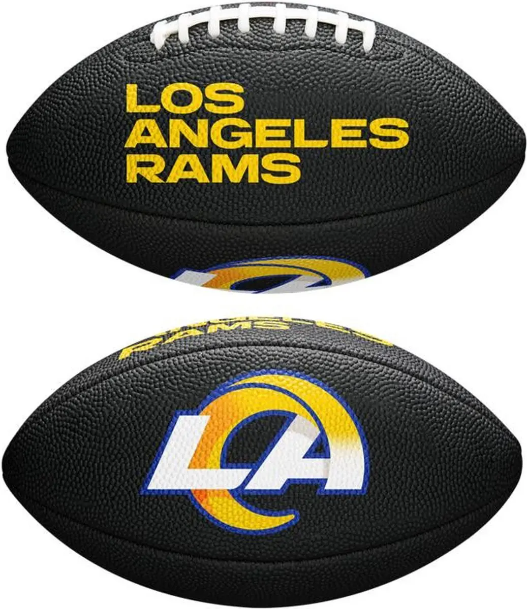 Wilson F1533XB Black Edition NFL Mini Soft To Team Rams 2020 voor Sport Fanzone