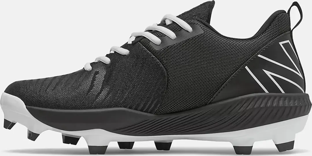 New Balance PL4040K6 TPU Low Black/White 11,5 Size Baseball/Softball Schoenen