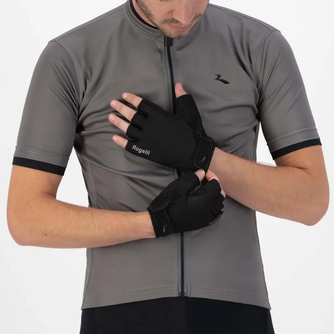 Rogelli Core Heren Zomer Fietshandschoenen - Zwart - afbeelding 2 van 6