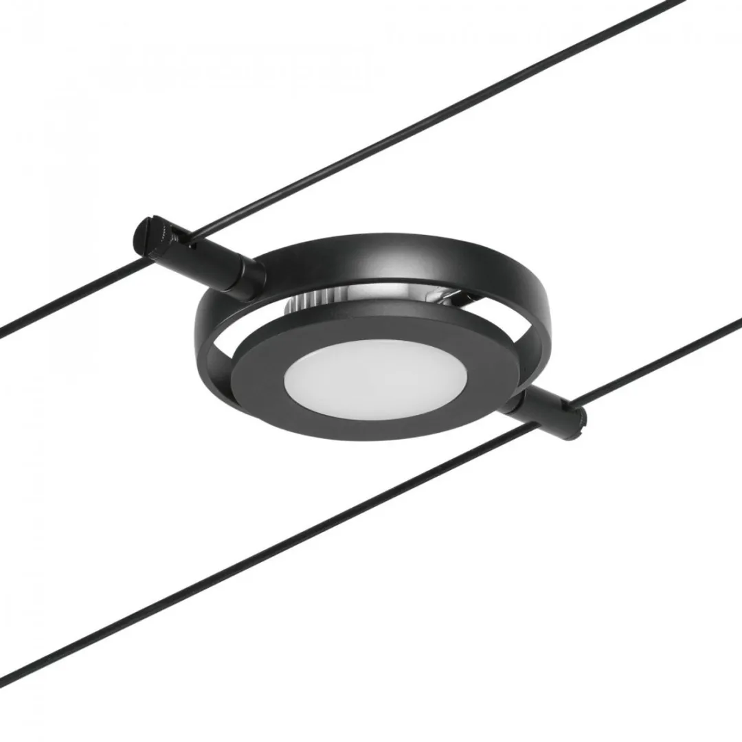 Paulmann 94418 Kabelsysteem LED - 5 Spots - 4.5W - Zwart (mat)