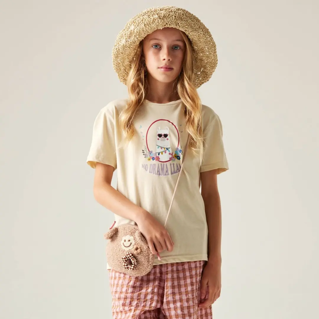 Dare2B Kids Trailblazer III T-shirt met korte mouwen en grafische print