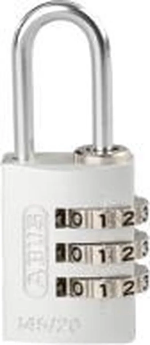 ABUS 145/40 Hangslot cijferslot - Zilver - afbeelding 6 van 6