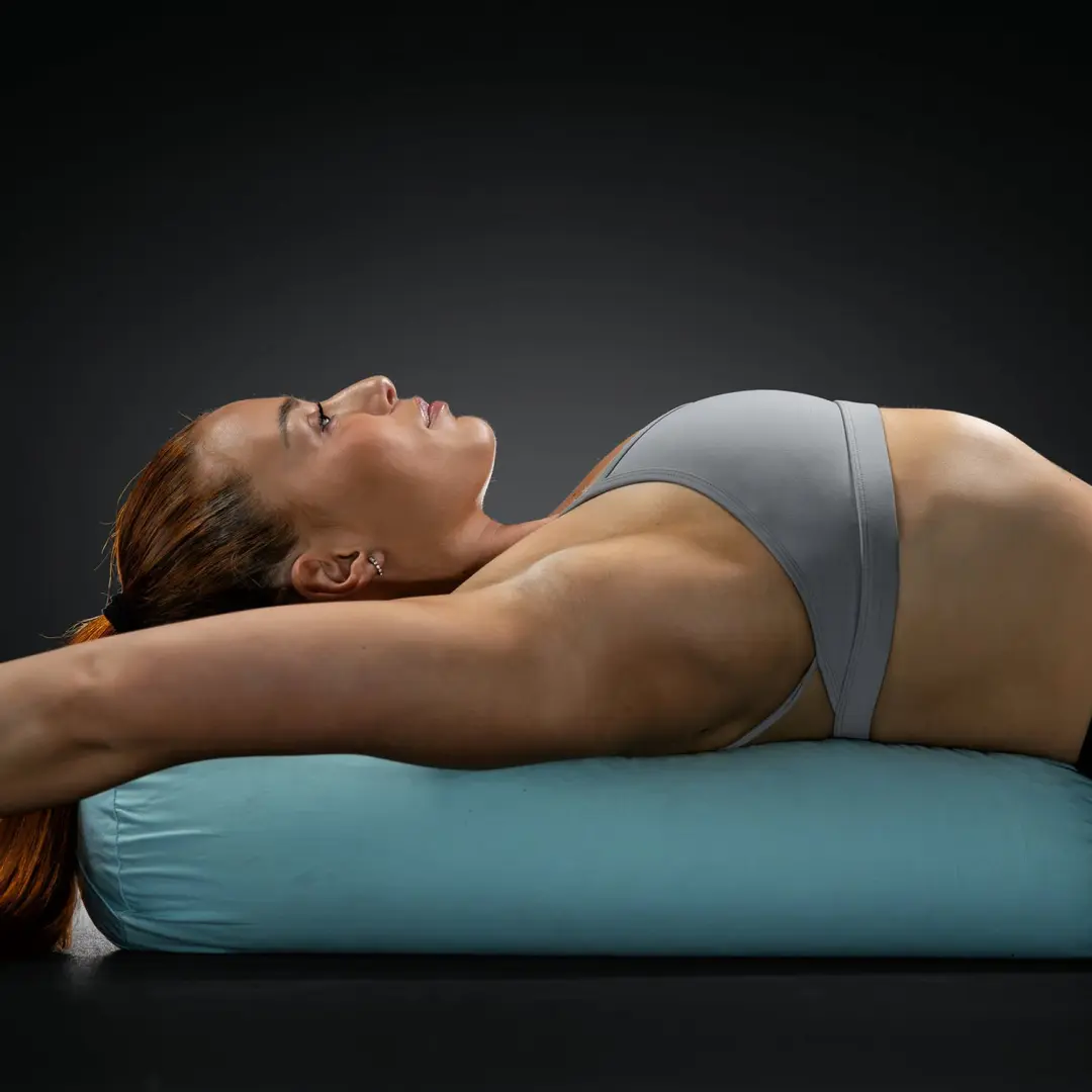 Gorilla Sports Yoga Bolster 65x20cm - afbeelding 6 van 6