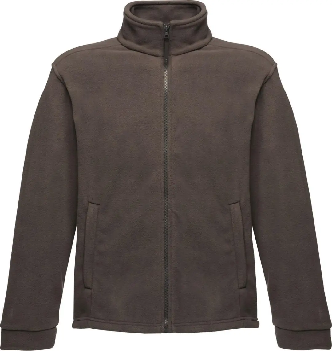 Fleece Hiking Heren Hoge Kraag Zip Thor 300
